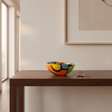 Petit saladier en verre de Marinha Grande I Artisanat portugais Saladier en verre "Marinha Grande" - 13cm