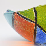 Petit saladier en verre de Marinha Grande I Artisanat portugais Saladier en verre "Marinha Grande" - 20cm