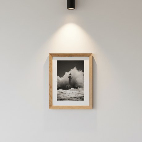 Photo d'art signée des côtes portugaises Photo d'art signée "Antes"