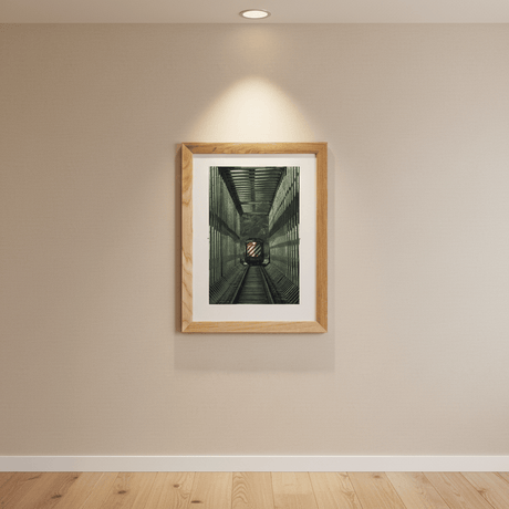 Photo d'art signée des trains portugais Photo d'art signée "Ferradosa"