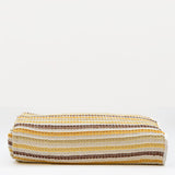 Plaid portugais couvre-lit jaune 240x200 | Style de vie portugais Plaid Couvre-lit en coton 240x200 - Jaune