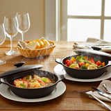 Plat à tapas en grès noir | Design portugais Plat à tapas en grès