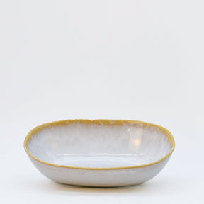 Plat de service en grès de la collection portugaise Amazonia Plat à four en grès "Amazonia" Blanc - 00cm (Copie)