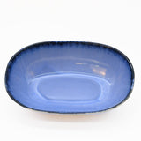 Plat de service en grès de la collection portugaise Amazonia Plat à four en grès "Amazonia" Bleu - 00cm