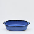 Plat de service en grès de la collection portugaise Amazonia Plat à four en grès "Amazonia" Bleu - 00cm