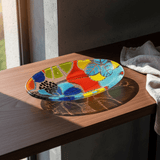 Plat en verre "Marinha Grande" 30cm I Artisanat portugais Plat de service en verre "Marinha Grande" - 30cm