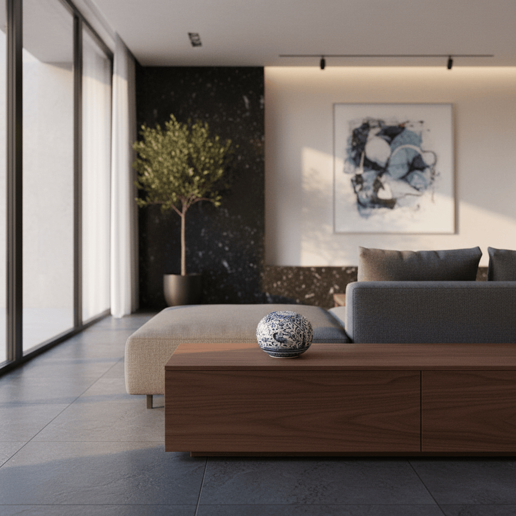  Porte encens bleu en céramique de Coimbra Porte encens en céramique de Coimbra