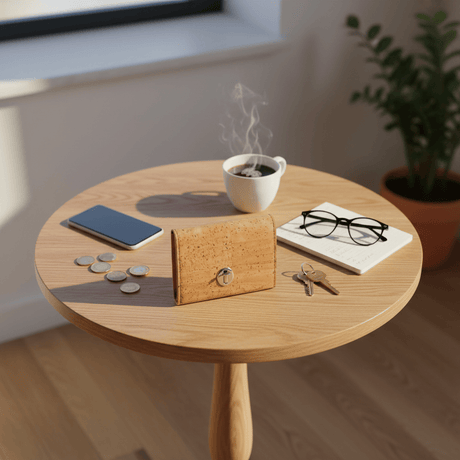 Porte monnaie vintage en liège du Portugal Porte-monnaie en liège