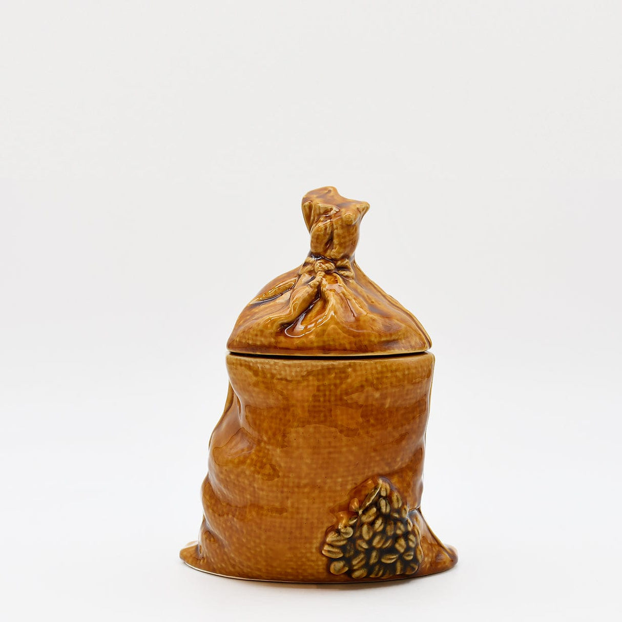 Pot en céramique en forme d'orange I Vaisselle du Portugal Pot à café en céramique