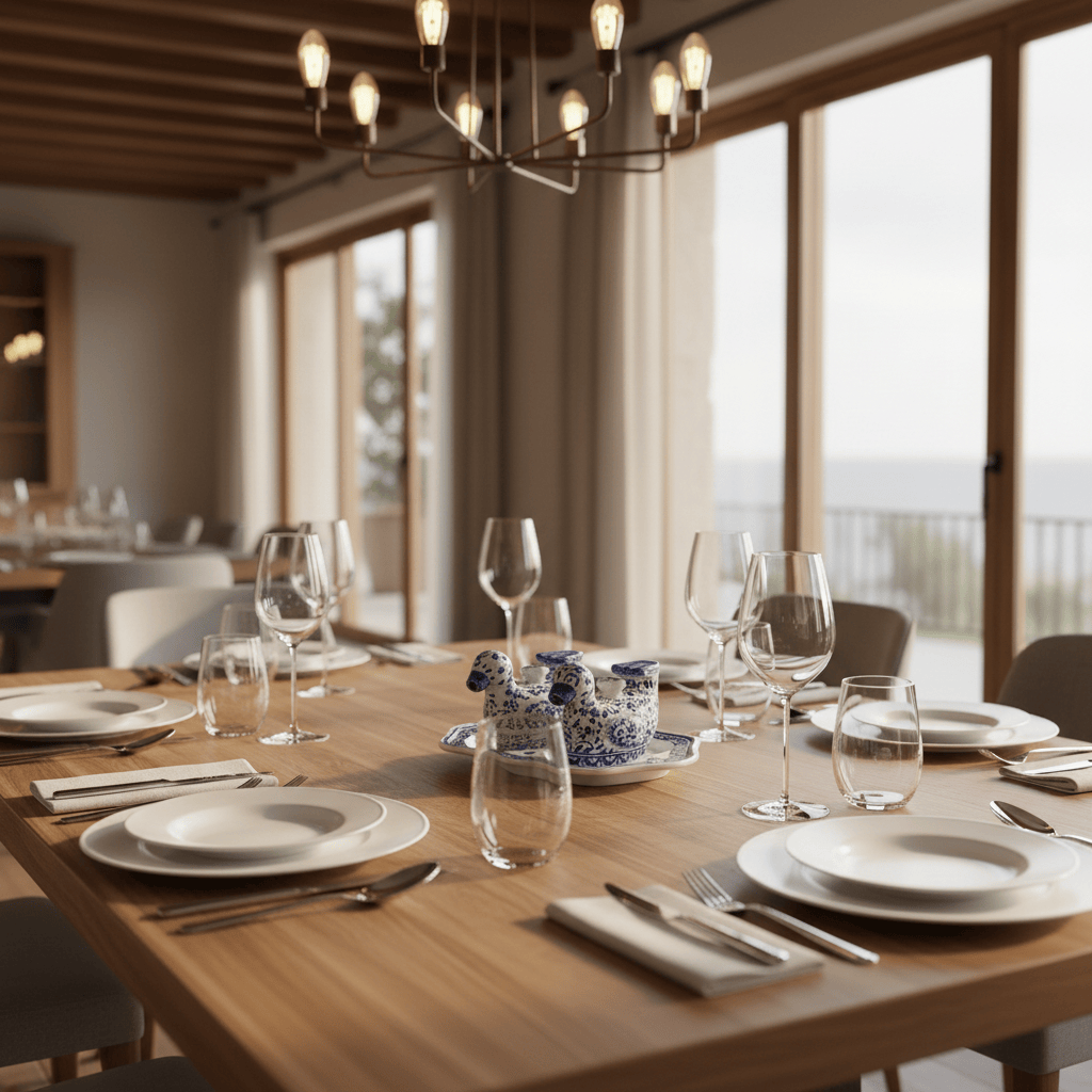 Présentoir à huile et vinaigre en céramique de Coimbra Présentoir à huile et vinaigre en céramique de Coimbra