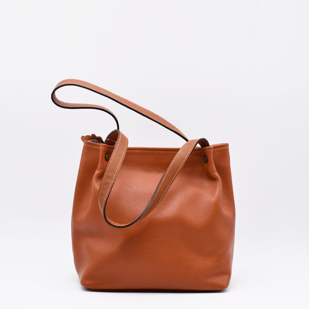 Sac à main en cuir MINELLI Marron en Cuir - 51246258 Sac à main en cuir MINELLI Marron en Cuir - 51246258