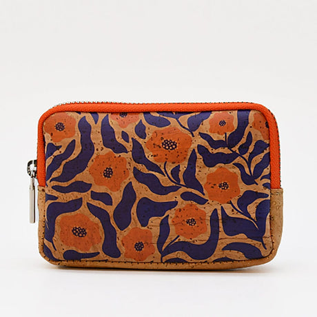 Sac panier en liège Doré et Rouge I Liège du Portugal Porte-monnaie en liège