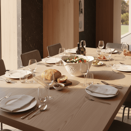 Saladier blanc en forme de chou I Vaisselle traditionnelle portugaise Saladier en céramique en forme de chou - Blanc