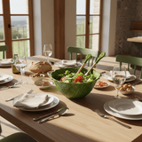 Saladier en forme de feuille de salade I Vaisselle traditionnelle portugaise Saladier en céramique en forme de feuilles de laitue