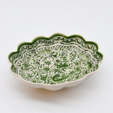 Saladier vert en céramique de Coimbra 24cm Saladier en céramique de Coimbra - 24cm