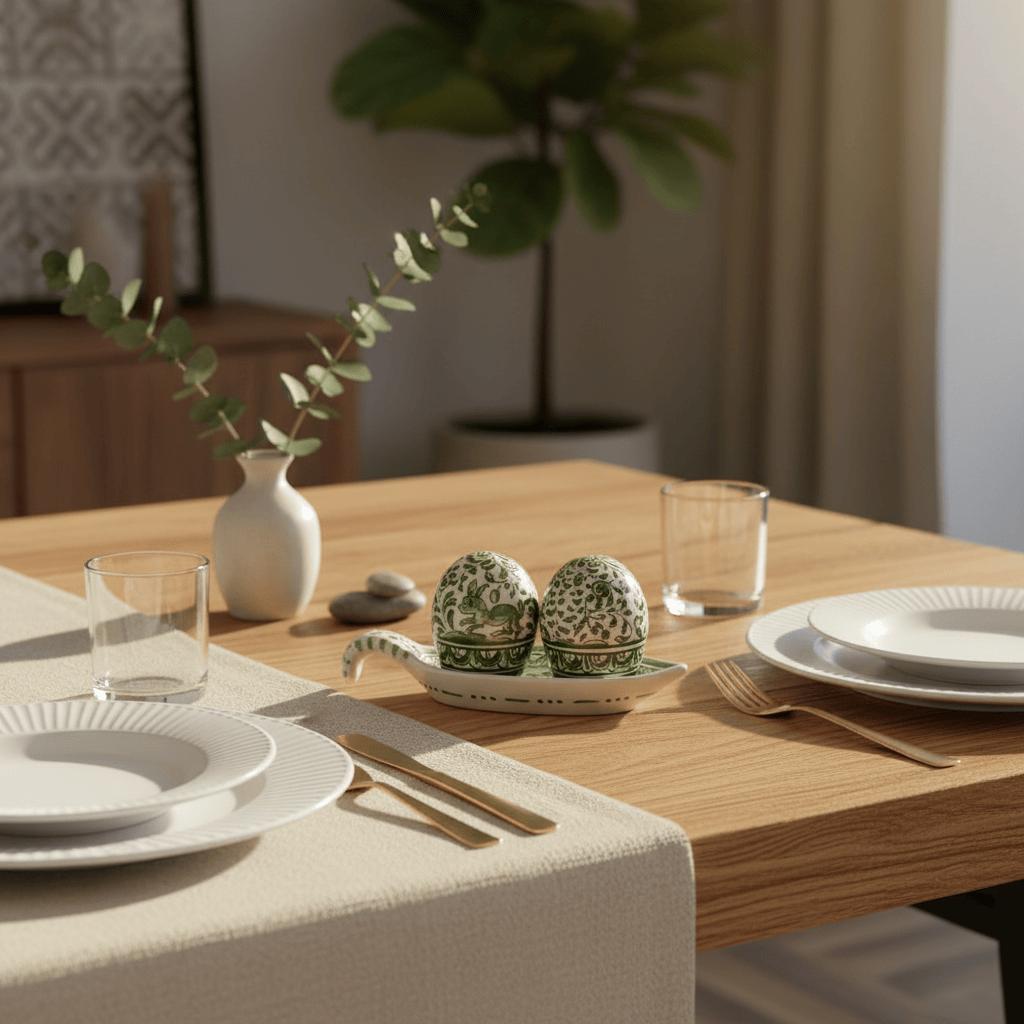 Salière et poivrière en cSalière et poivrière vertes en céramique de Coimbra en céramique de Coimbraéramique de Coimbra Salière et poivrière en céramique de Coimbra