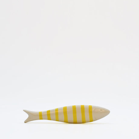 Sardine en céramique à poser jaune Sardine en céramique à poser - Jaune
