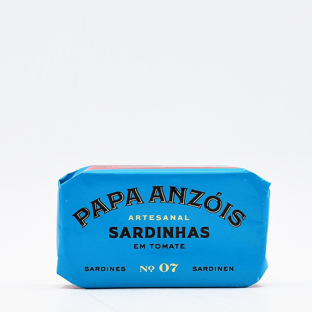 Sardines à l'huile d'olive et à la tomate I Conserve portugaise Papa Anzóis I Sardines à l'huile d'olive vierge et à la tomate