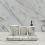 Set de salle de bains moderne imitation pierre Set de salle de bain en céramique
