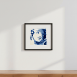 Sous plat Azulejo Anjo Barroco I Azulejo du Portugal Azulejo 14x14cm - Anjo Barroco