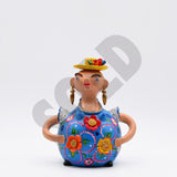 Statuette en terre cuite 25cm de Prazeres Cota Boneca Barriguda 25cm - Prazeres Côta