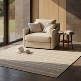 Tapis beige en fibres mélangées I Fabrication artisanale portugaise Tapis en fibres mélangées - Beige