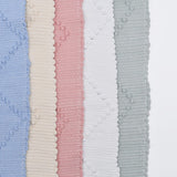 Tapis coton 150x60cm Bleu I Tapis artisanal Portugais Tapis de salle de bains 60x40cm - 5 couleurs