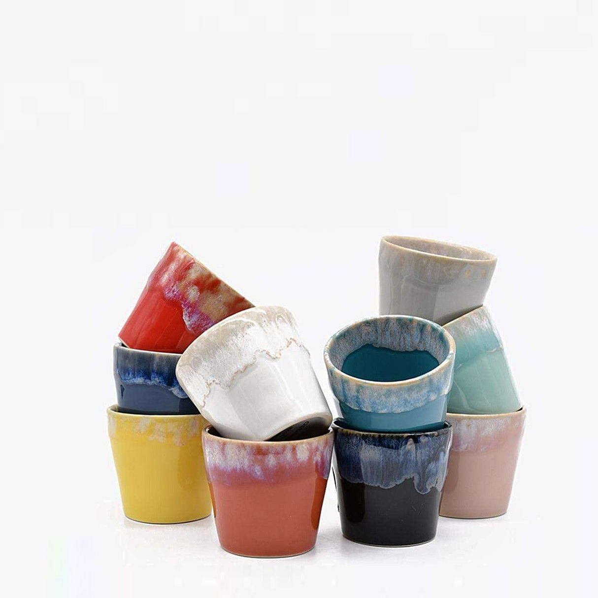 Tasse à expresso long en grès I Vaisselle du Portugal Tasse café 20cl “Grespresso “