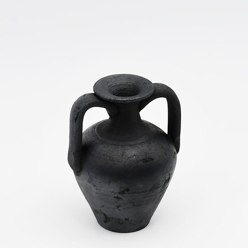 Tasse en Poterie noire de Bisalhães I Artisanat portugais Pot en terre cuite noire de Bisalhães - 9cm