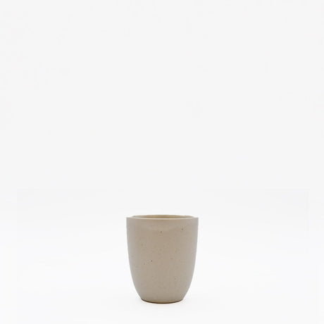 Tasse espresso en grès beige 7cl – Tasse café artisanale portugaise Tasse à espresso - Beige