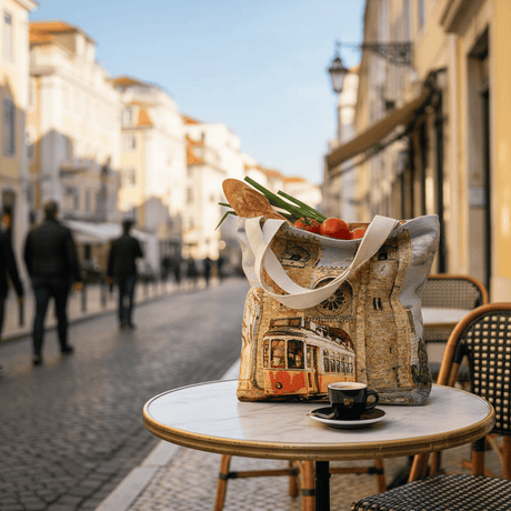 Tote bag portugais avec illustrations Lisbonne Tote bag "Lisbonne"