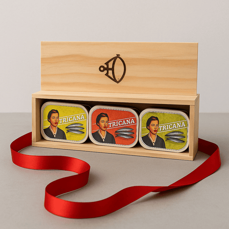Tricana I Coffret Cadeau 3 conserves de sardines Tricana I Coffret Cadeau 3 conserves de sardines