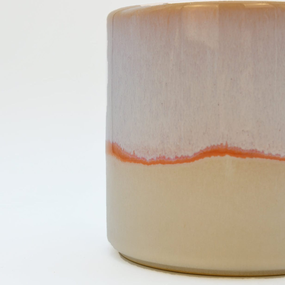 Vase décoratif durable I Grès recyclé & design portugais Vase en grès "Paz"