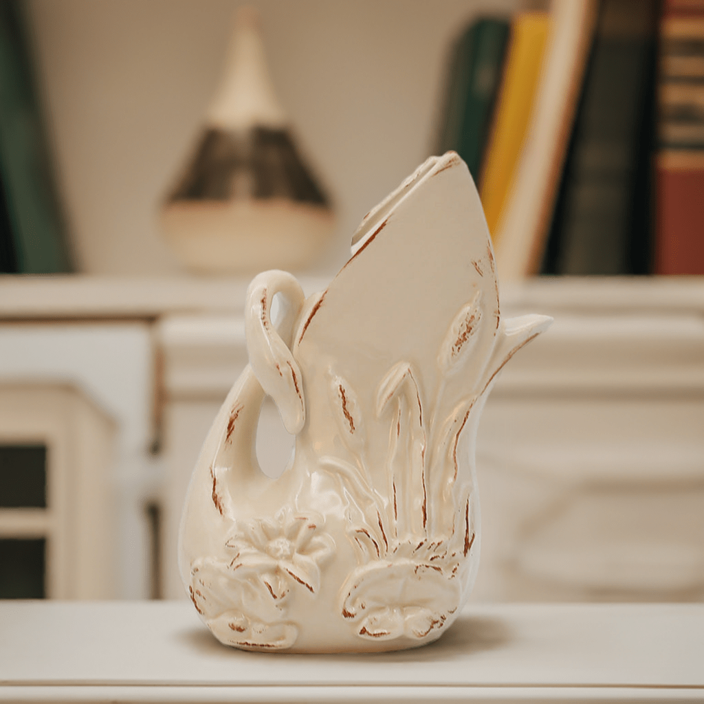 Vase vintage en barbotine portugaise Vase vintage en barbotine - Re-édition limitée