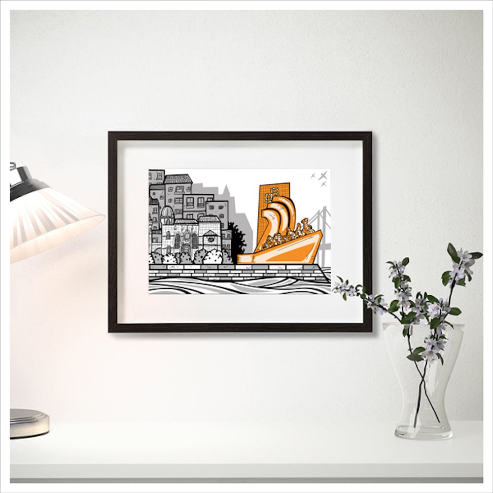 Affiche Padrão dos Descobrimentos Affiche "Padrão dos Descobrimentos"