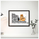 Affiche Padrão dos Descobrimentos Affiche "Padrão dos Descobrimentos"