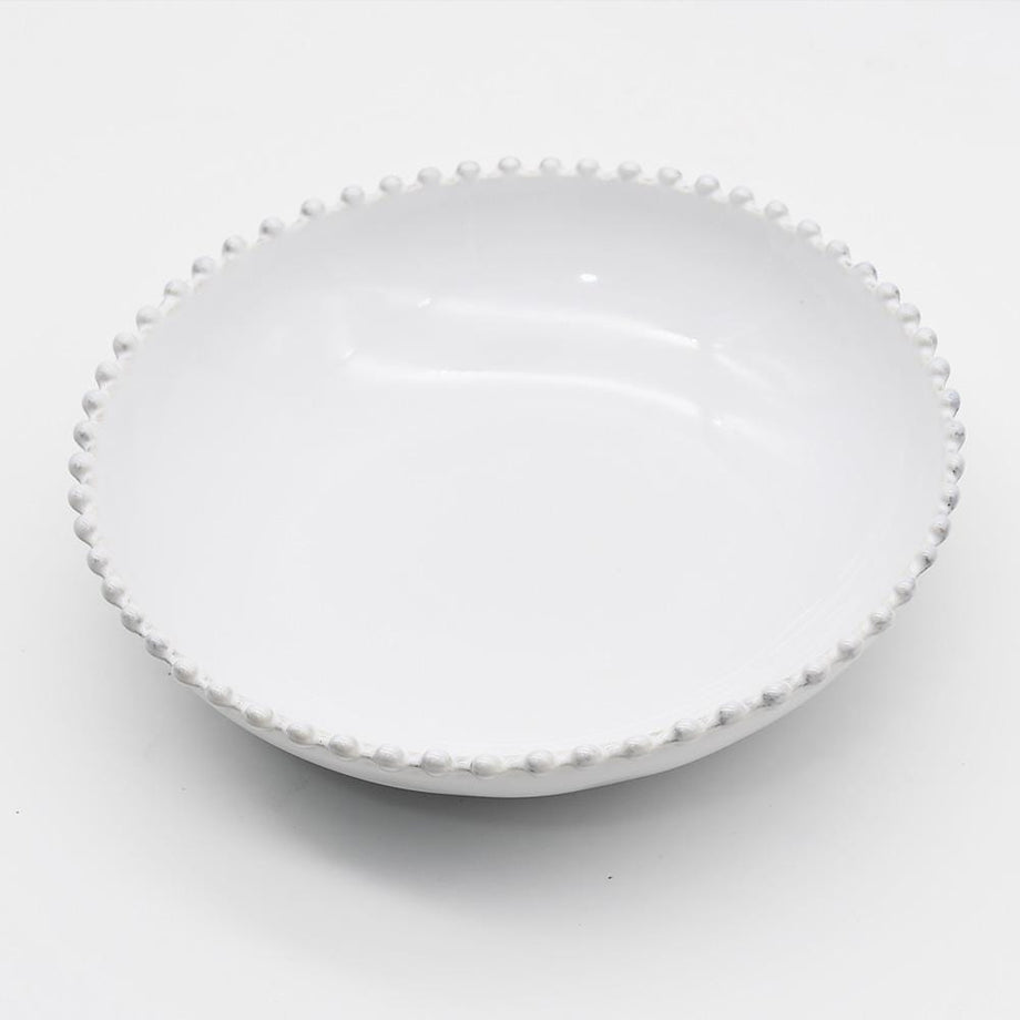 Assiette creuse en grès 24cm I Vaisselle portugaise – Luisa Paixao