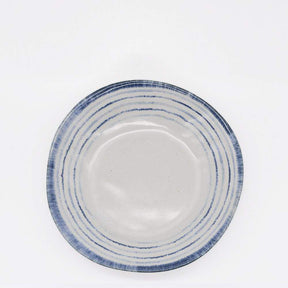 Assiette creuse en grès blanche I Vaisselle portugaise Assiette creuse en grès "Madeira" - Blanche