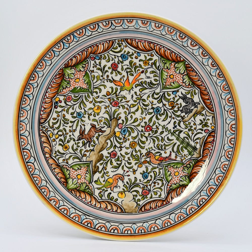 Assiette en céramique de Coimbra - 29cm