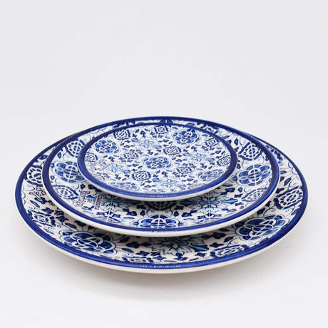Tradicional I Ceramic plate - Blue - 13cm