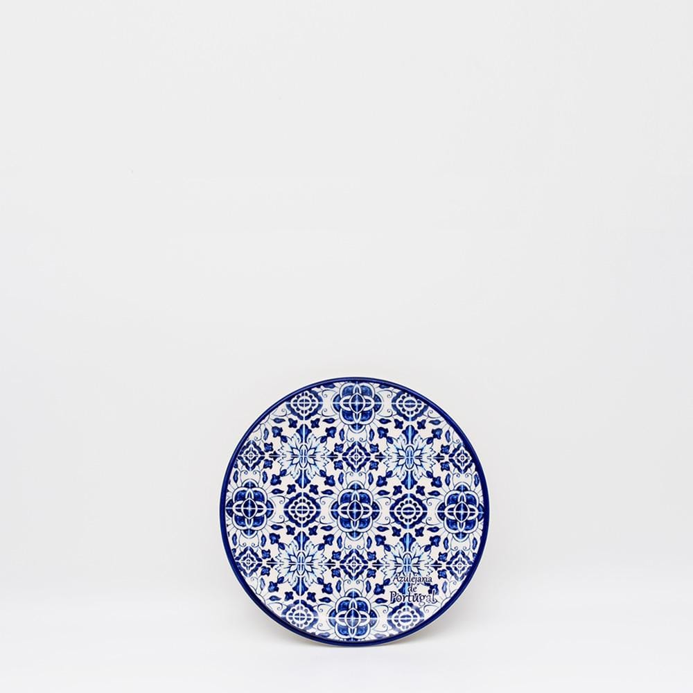 Tradicional I Ceramic plate - Blue - 13cm