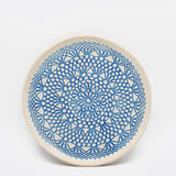 Assiette "Renda" Turquoise - 27cm