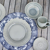 Cristal I Fine Stoneware dinner plate