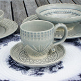 Cristal I Fine Stoneware dinner plate