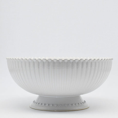 Assiette principale en grès 27cm I Vaisselle portugaise Copy of Saladier en grès "Pearl" - 27cm