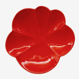 Assiette en céramique en forme de tomate