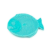 Assiette "Dourada" Turquoise