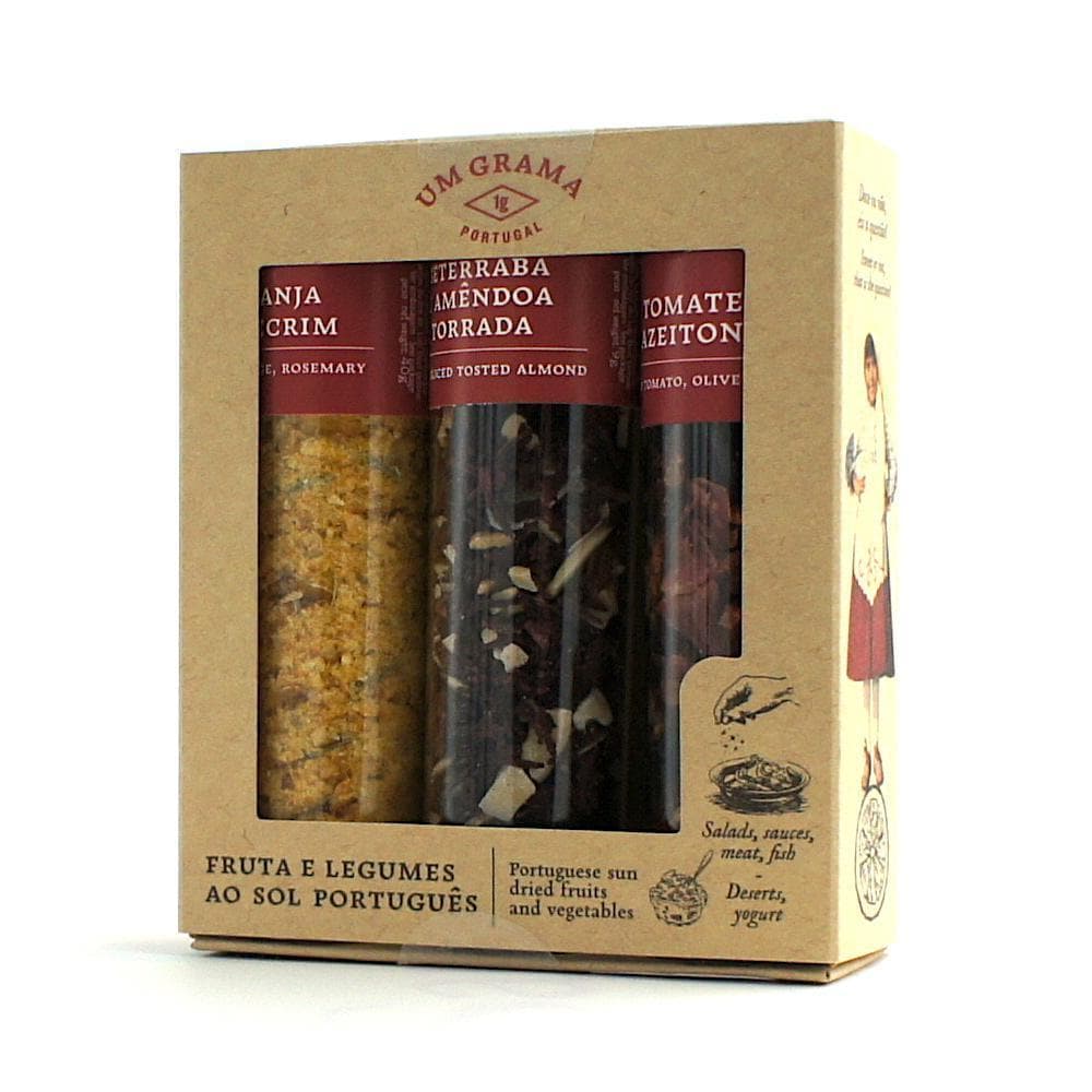 Tubes de tomates. oranges. betteraves déshydratées