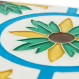 Spanish-Moorish Azulejo 14x14cm