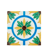 Spanish-Moorish Azulejo 14x14cm